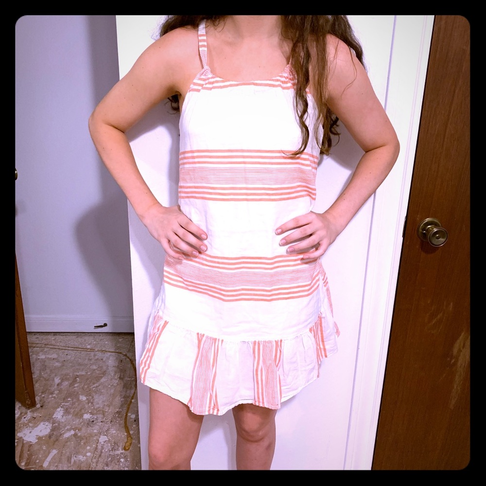 Old Navy • Fully lined Linen blend dress